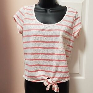 Body Central Lace Back Top